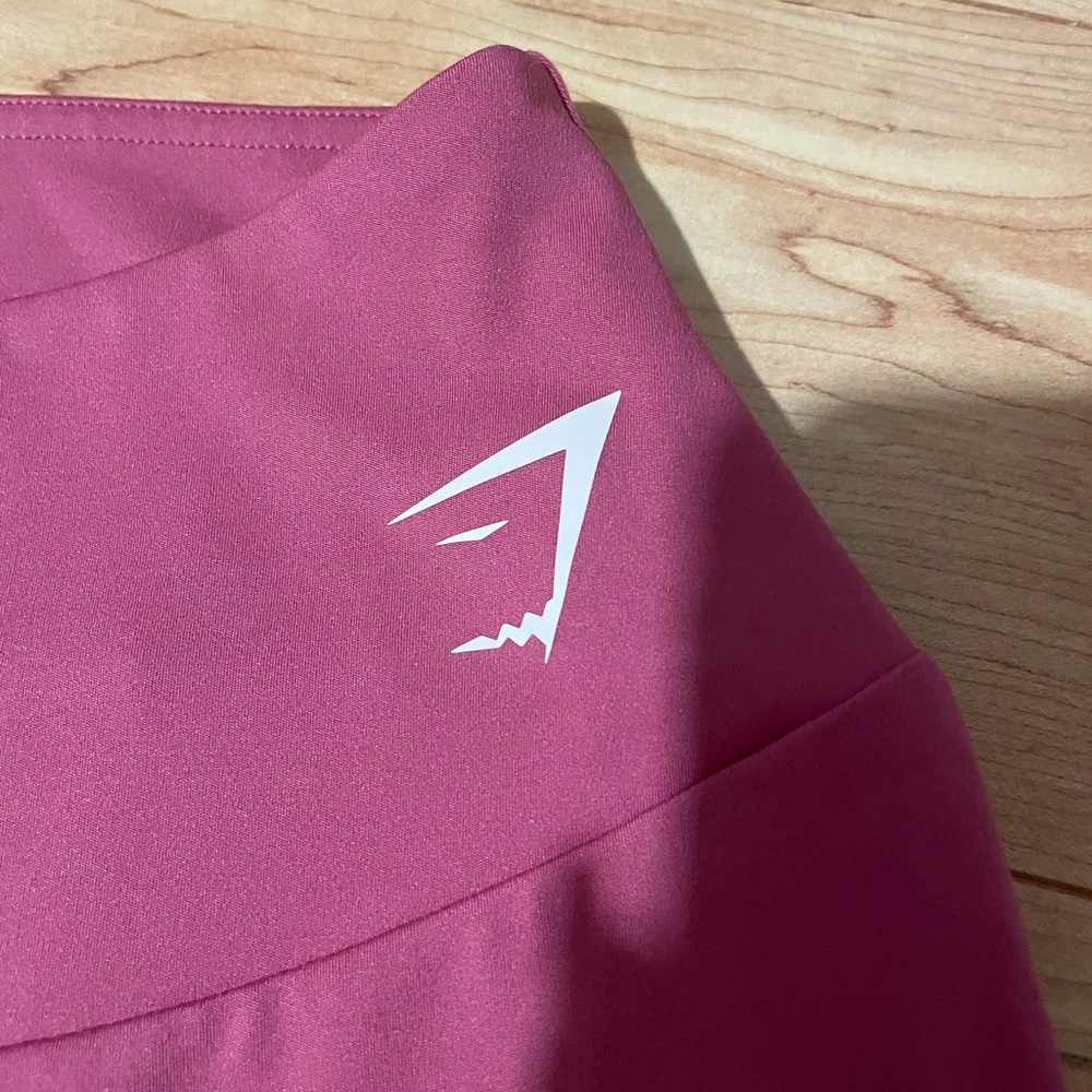 Pink GymShark 7/8 Leggings & Matching Bra